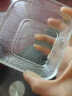 鹰皇创意家用圆形玻璃烟灰缸办公室餐厅玻璃器皿 圆形1个款式随机 实拍图