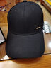 蒙奈特（MONAITTE）帽子女新款秋冬棒球帽潮流大头显脸小四季时尚休闲户外遮鸭舌帽潮 黑色（玫瑰金A）【四季款】 可调节【54-59CM】 实拍图