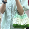 衣织都绣4股奶棉精梳棉牛奶毛线团手工编织diy钩针围巾材料包宝宝毛衣 浅墨兰色70 实拍图
