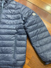 鸭鸭男装直销|春秋轻薄羽绒服男短款鸭绒外套轻便【越晒越温暖】 灰蓝-DSG07A0010 XL 实拍图