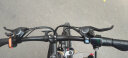 凤凰（Phoenix）新国标电动自行车锂电池助力车山地自行车男女士单车成人电瓶车 X1破风轮21速黑红-电动续航24km 实拍图