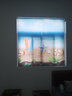 柏拉图窗帘免打孔卷帘全遮光新款遮阳升降免钉安装厨房卫生间卧室卷拉式 夏日凉风【半遮光/透光不透景】 实拍图