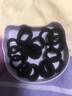 爱流行儿童头绳皮筋不伤发女童扎头发橡皮筋发圈韩宝宝3-6岁小圈马尾辫 100根黑色毛巾圈KT罐 实拍图