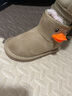 B.Duck小黄鸭童鞋儿童雪地靴冬季男女童大棉鞋加绒保暖棉靴6805棕色26 实拍图