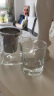 八玺（BAXI）耐高温泡茶壶大容量茶具套装过滤内胆加厚煮茶壶烧水壶电陶炉加热 【一壶两杯】壶+杯100ml 550ml 四方茶壶（可冰茶可煮茶） 实拍图