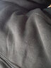 真维斯（Jeanswest）羊羔绒外套男秋冬季加绒加厚摇粒绒抓绒衣休闲连帽夹克男装WW889 黑色【加厚羊羔绒】 XL 实拍图