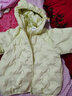 巴拉巴拉宝宝羽绒服男童童装婴儿秋冬女童外套轻薄舒适时尚萌趣潮 柠檬黄-小熊压胶-白鸭绒 130 （充绒量51g） 实拍图