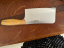 拜格（BAYCO）砍骨刀家用厨房不锈钢菜刀木柄剁骨刀厨师专用斩骨刀具BD3211 实拍图