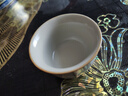 陶迷（TAOMI）高档主人杯茶杯品茗杯汝窑小茶杯茶盏家用陶瓷功夫茶具泡茶杯 黄汝窑条纹杯 50ml 1只 200mL以下 实拍图