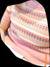 茵曼（INMAN）索罗纳凉感条纹气质针织衫2024春夏季女装新款小个子轻薄短袖上衣 藕粉色 L 晒单实拍图