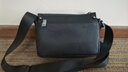 澳懿斜挎包男士真皮挎包单肩包男包头层牛皮包休闲背包青年时尚大容量 荔枝纹黑色款 小号-长23高17厚9公分 实拍图