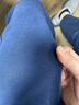 361°运动裤男秋冬季新款舒适直筒针织长裤修身绒卫裤御寒保暖 【男】深墨蓝 XS 实拍图