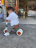 哈叮龙儿童平衡车1-3岁幼儿滑行车2岁四轮滑步车无脚踏小孩平行车 经典棕-静音防侧滑轮 实拍图