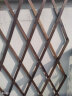 恰好时光 碳化防腐木栅栏伸缩木篱笆围栏网格爬藤架碳化木装饰花架墙面装饰围栏花园护栏 碳化150加厚(0.9cm) 实拍图