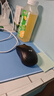 罗技（Logitech）M221无线鼠标 办公鼠标 静音鼠标 笔记本台式机家用带USB接收器 多色可选 B220 黑色+【鼠标垫多选一】 实拍图