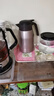 膳魔师（THERMOS） 保温壶家用大容量办公热水瓶暖壶2L男女不锈钢真空水壶 THS/THX THS-2000浅银红 2L 实拍图
