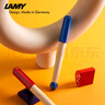 凌美（LAMY）钢笔套装 ABC系列墨水笔 初学宝宝专用天然木杆无毒幼儿园3-5岁儿童矫正握姿 蓝色 实拍图