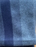皮尔卡丹100%纯羊毛围巾男士冬季保暖百搭高档生日礼物礼盒装时尚围脖男 深蓝色 晒单实拍图
