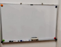 得力高端系列90*180cm易擦磁性办公会议悬挂式白板家用儿童教学写字板黑板 含白板擦 白板笔 磁钉 7847 实拍图