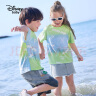 迪士尼（DISNEY）童装儿童男童短袖T恤棉质针织上衣打底衫24夏DB321BE02渐变110 实拍图