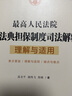 最高人民法院民法典担保制度司法解释理解与适用 实拍图
