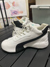 公牛世家（G.N.Shi Jia）男鞋2025秋冬季新款透气休闲皮鞋小白鞋男士运动跑步板鞋子男款 白黑（四季款） GN124101145 39 实拍图