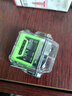 爱礼优usb充电打火机 透明壳防水电子脉冲防风双电弧点烟器女送男友礼物 清新绿 实拍图