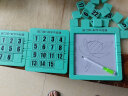 聚乐宝贝数字版三合一华容道组合磁力拼图儿童玩具桌面游戏思维训练3-6岁 实拍图