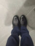 老人头（LAORENTOU）皮鞋男士商务正装鞋系带牛皮英伦鞋舒适简约轻质男鞋 83071 黑 39 实拍图