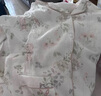 ROVO纯棉孕妇夏季月子服睡衣产后哺乳100%纯棉开衫套装喂奶专用居家服 一枝花 M（适合于95-120斤） 实拍图