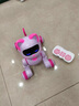 AOCTIK德国机器狗智能儿童宝宝玩具电动宠物遥控小狗唱歌元旦节日送礼物 机器猫-粉色 实拍图