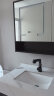四季沐歌（MICOE）  北欧浴室柜组合实木轻奢大理石洗手台洗脸盆卫生间洗漱台 80cm-智能镜柜 晒单实拍图