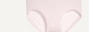 ubras60S莫代尔无缝无痕舒适高弹低腰三角裤女士内裤 浅桃粉色 XL 实拍图