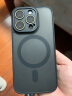 KEKLLE【肤感磁吸】适用iPhone14pro手机壳苹果14pro保护套无线充电磨砂防摔镜头全包软边保护套 午夜黑 实拍图