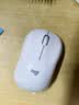 罗技（Logitech）M650 M 鼠标 无线蓝牙鼠标 对称鼠标 白色 带Logi Bolt USB接收器 实拍图