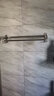 沛艺304不锈钢毛巾架卫浴置物架免打孔双层壁挂毛巾环卫生间毛巾杆厚 纯正精品304加厚带勾底座双杆 长50cm（打孔免打孔双用） 实拍图