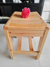 letaotao 高端浴室凳防水防滑老人孕妇洗澡凳浴室淋浴凳沐浴凳实木凳防腐防滑家用香柏木木制小坐凳 香柏木木凳 长400-宽300-高400mm 实拍图