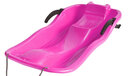 致绪滑雪板滑雪车加厚雪片小孩成人滑沙板雪橇车单板滑草板双人滑板车 粉色【成人款】 实拍图