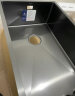 九牧（JOMOO）厨房洗菜盆水槽抗刮窄边手工单槽58*45（无龙头）06250-CZ-1 实拍图