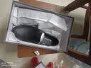 蜘蛛王商务休闲鞋子简约套脚男鞋轻便舒适一脚蹬皮鞋男 36205 黑色 40  实拍图