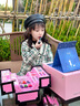 杜莉莎儿童化妆品小女孩3-6-12岁表演舞台彩妆盒无毒套装生日礼物玩具 莎莉天使化妆箱 实拍图