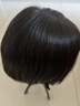 瑞贝卡（Rebecca）假发女空气刘海短直发全真人发蓬松自然甜美女生时尚头套 棕黑色 短发 手织发缝工艺 实拍图