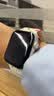 BHO【热销100万+】适用苹果手表表带apple iwatch s10/s11表带s9/8/7运动硅胶SE3/2/Ultra3男女款夏季 运动硅胶【白彩虹】 【44/45/46/49mm表盘通用】标 实拍图