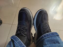 双星老人鞋男鞋秋冬季加绒保暖棉鞋中老年健步鞋轻便百搭软底爸爸鞋休闲鞋 CD06039 黑色 41  实拍图
