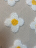 艾薇 沙发抱枕靠垫床上靠枕汽车腰靠办公室小雏菊花朵含抱枕套芯 花颜 实拍图