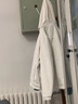 BRELRMON加绒外套风衣男女冲锋衣单层秋冬防风保暖软壳工装韩版户外夹克 9930A-2银杏白-男【迷彩】 XL 实拍图