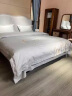 宫森轻奢品牌床上四件套纯棉被套100支睡眠高端酒店床单床上用品 白 1.5m床单款四件套 实拍图