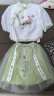 笛莎（DEESHA）笛莎童装女童优雅气质套装夏装中大童苏博联名新中式套装 晒单实拍图