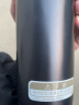 膳魔师（THERMOS） 不锈钢保温杯男女泡茶杯车载便携商务茶杯带茶隔JMK 可定制刻字 黑色 470ml 实拍图