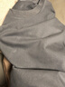 NASA GISS重磅260g纯棉短袖t恤男纯色圆领厚实不透纯白打底衫男女体恤上衣 铁灰色 4XL 体重210-230斤 实拍图